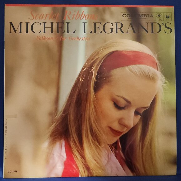 Michel Legrand And His Orchestra – Scarlet Ribbons (1959) Vinyl LP - Picture 1 of 4
